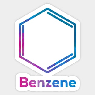 Benzene Sticker